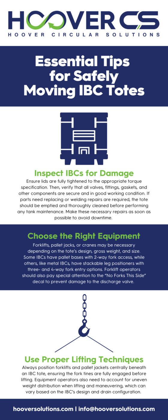 Essential Tips for Safely Moving IBC Totes