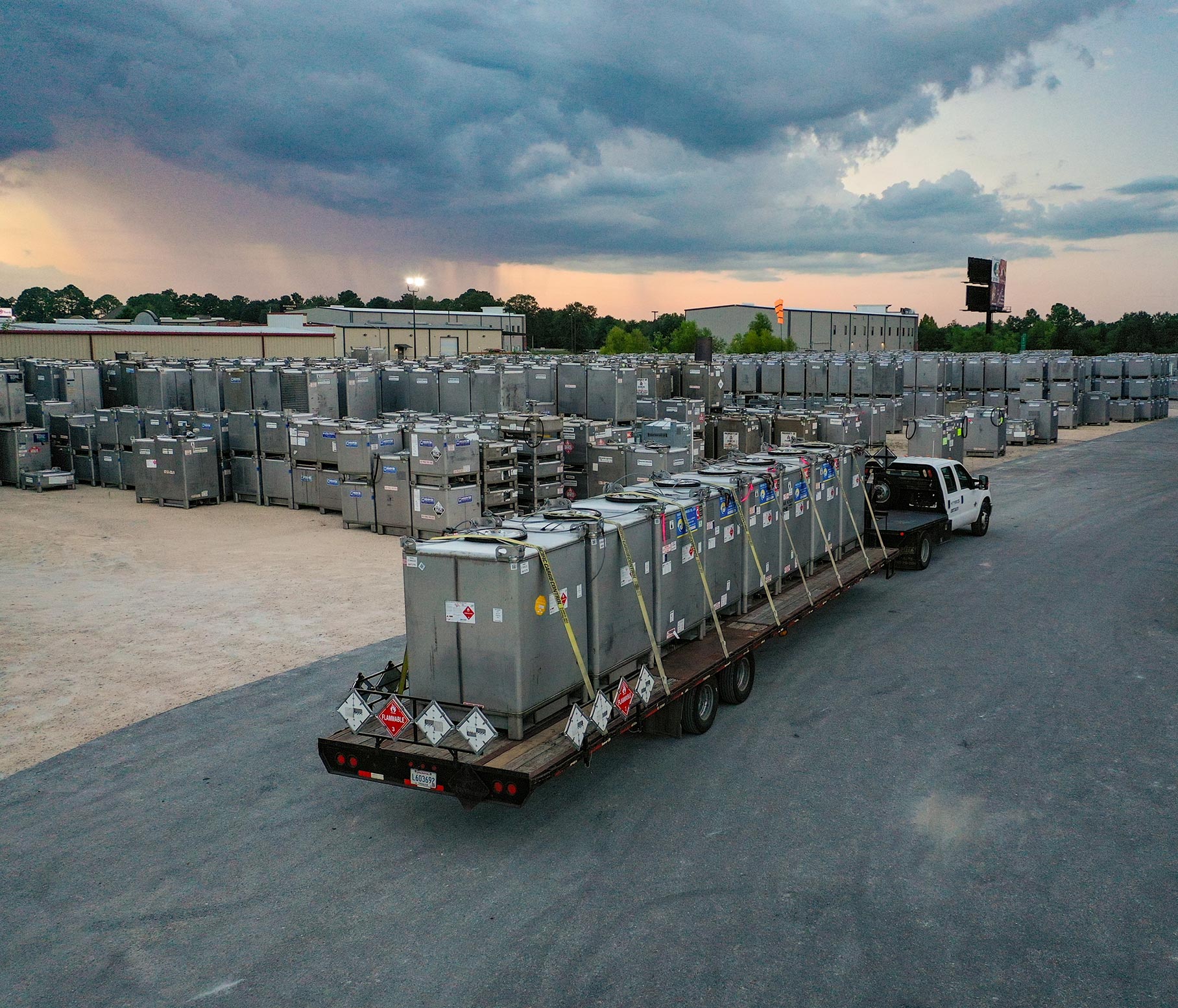 Hazardous Chemicals Transported by Hoover CS in Stainless Steel Intermediate Bulk Containers